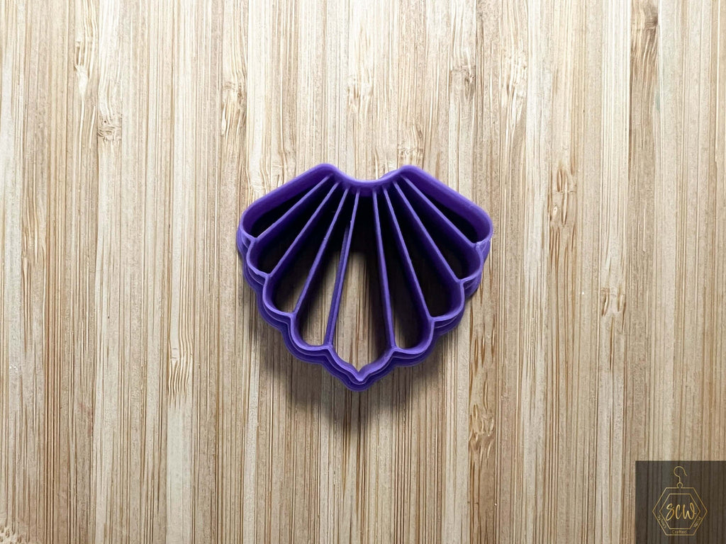 Emporte-pièce polymère en forme de coquillage pour bijoux Fimo de Sylvia's Crafted Wolrd