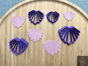 Emporte-pièce polymère en forme de coquillage pour bijoux Fimo de Sylvia's Crafted Wolrd