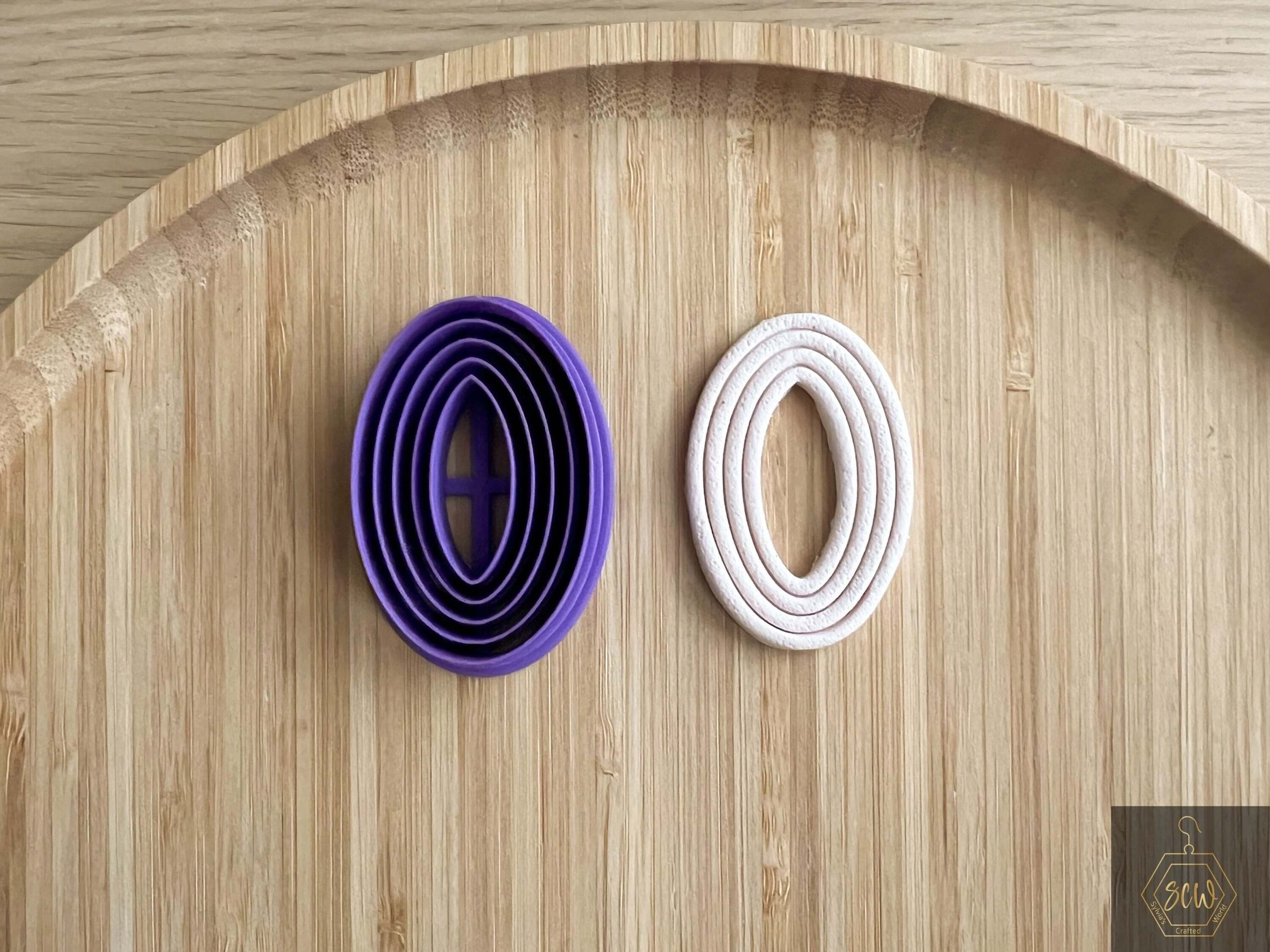 Keoker Emporte-pièce Cœur En Argile Polymère - 7 Tailles Pour Boucles D'Oreilles Et Créations DIY